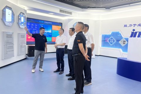 钱江电气一行莅临开云官方网页版官网参观考察
