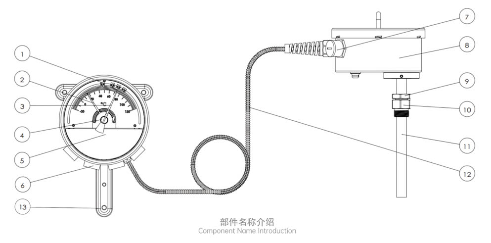 BWR2-4A(TH) 变压器绕组温控器